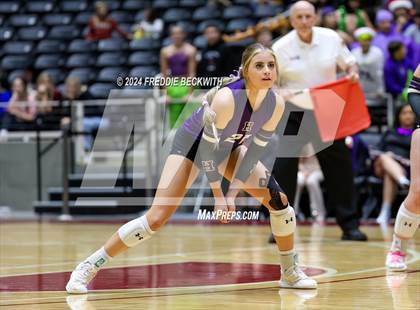 Thumbnail 2 in Neches vs. Harrold (UIL 1A Volleyball Final) photogallery.