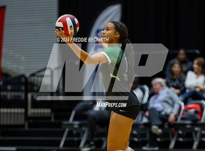 Thumbnail 1 in Neches vs. Harrold (UIL 1A Volleyball Final) photogallery.