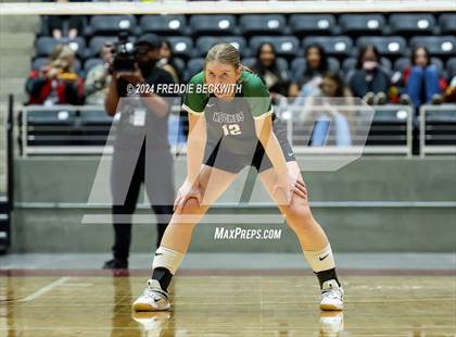 Thumbnail 2 in Neches vs. Harrold (UIL 1A Volleyball Final) photogallery.