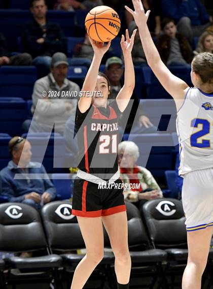 Thumbnail 1 in Sacramento Adventist vs. Faith Christian (CIF SJS D6 Final) photogallery.