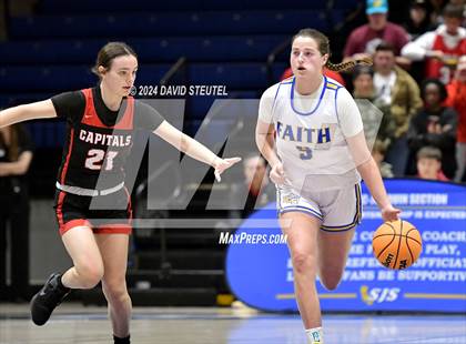 Thumbnail 2 in Sacramento Adventist vs. Faith Christian (CIF SJS D6 Final) photogallery.