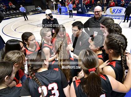 Thumbnail 1 in Sacramento Adventist vs. Faith Christian (CIF SJS D6 Final) photogallery.