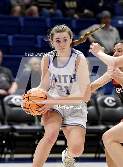 Thumbnail 3 in Sacramento Adventist vs. Faith Christian (CIF SJS D6 Final) photogallery.