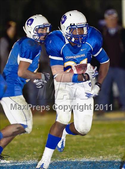 Thumbnail 1 in California Lutheran @ Desert Christian Academy (CIF SS Playoffs) photogallery.