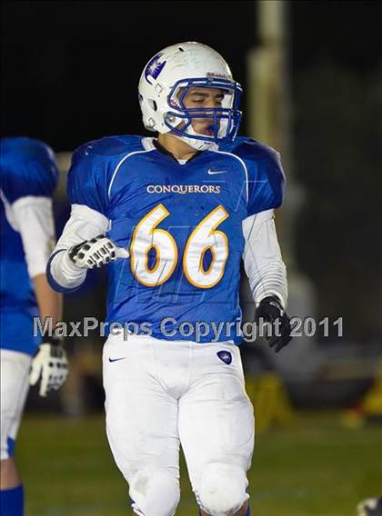 Thumbnail 2 in California Lutheran @ Desert Christian Academy (CIF SS Playoffs) photogallery.