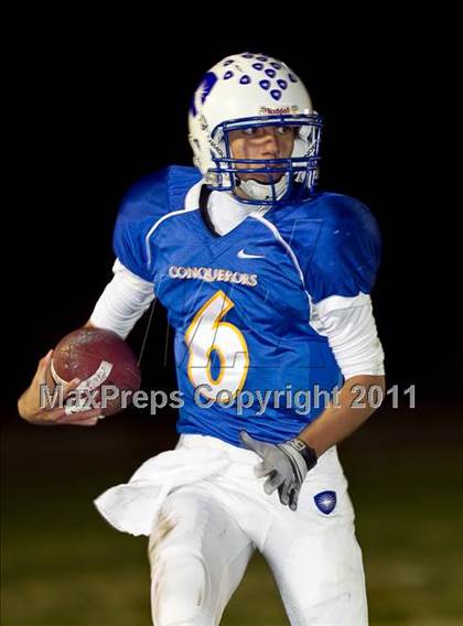 Thumbnail 1 in California Lutheran @ Desert Christian Academy (CIF SS Playoffs) photogallery.
