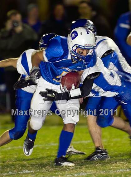 Thumbnail 2 in California Lutheran @ Desert Christian Academy (CIF SS Playoffs) photogallery.