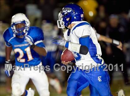 Thumbnail 2 in California Lutheran @ Desert Christian Academy (CIF SS Playoffs) photogallery.