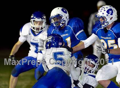 Thumbnail 1 in California Lutheran @ Desert Christian Academy (CIF SS Playoffs) photogallery.