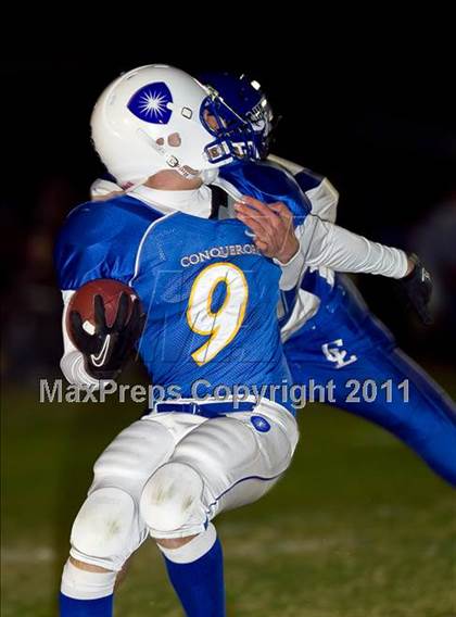 Thumbnail 3 in California Lutheran @ Desert Christian Academy (CIF SS Playoffs) photogallery.