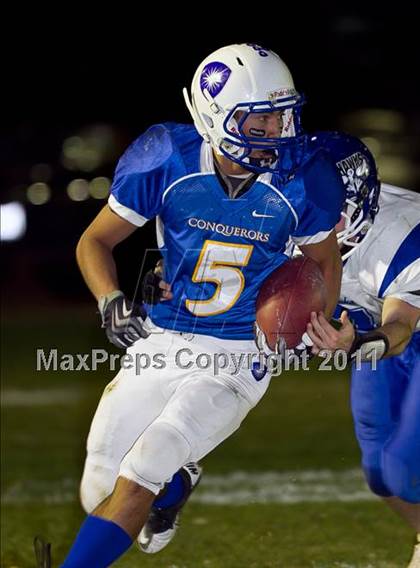 Thumbnail 1 in California Lutheran @ Desert Christian Academy (CIF SS Playoffs) photogallery.