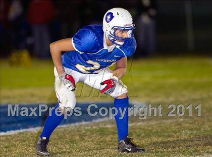 Thumbnail 1 in California Lutheran @ Desert Christian Academy (CIF SS Playoffs) photogallery.
