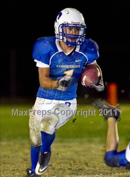 Thumbnail 2 in California Lutheran @ Desert Christian Academy (CIF SS Playoffs) photogallery.
