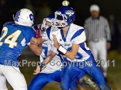 Thumbnail 2 in California Lutheran @ Desert Christian Academy (CIF SS Playoffs) photogallery.