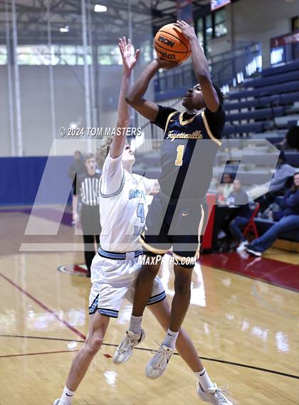 Thumbnail 1 in Fayetteville Academy vs. Gaston Day photogallery.