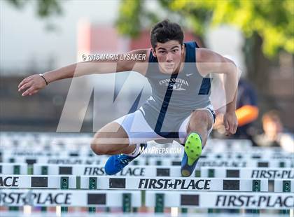 Thumbnail 2 in TAPPS 6A D3 Boys District Track & Field Championships photogallery.
