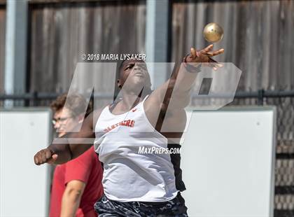Thumbnail 2 in TAPPS 6A D3 Boys District Track & Field Championships photogallery.
