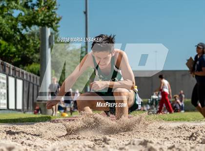 Thumbnail 1 in TAPPS 6A D3 Boys District Track & Field Championships photogallery.