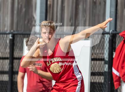 Thumbnail 3 in TAPPS 6A D3 Boys District Track & Field Championships photogallery.