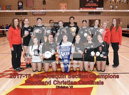 Thumbnail 2 in Big Valley Christian vs. Woodland Christian (CIF SJS D6 Final) photogallery.