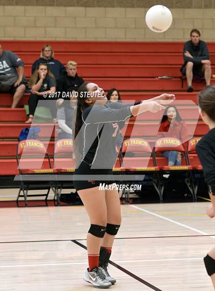 Thumbnail 2 in Big Valley Christian vs. Woodland Christian (CIF SJS D6 Final) photogallery.