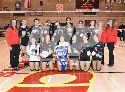 Thumbnail 2 in Big Valley Christian vs. Woodland Christian (CIF SJS D6 Final) photogallery.