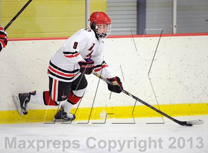 Thumbnail 3 in New Canaan vs. Greenwich (FCIAC Quarterfinal) photogallery.