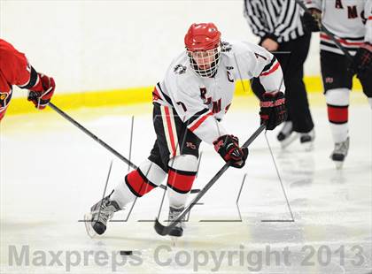 Thumbnail 3 in New Canaan vs. Greenwich (FCIAC Quarterfinal) photogallery.