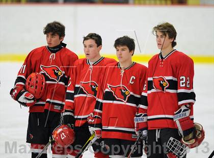 Thumbnail 2 in New Canaan vs. Greenwich (FCIAC Quarterfinal) photogallery.