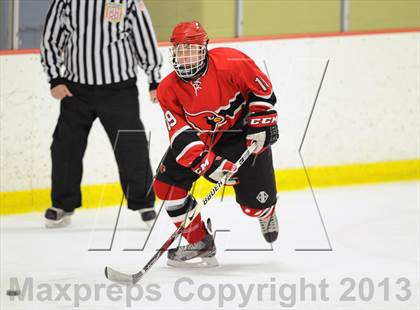 Thumbnail 2 in New Canaan vs. Greenwich (FCIAC Quarterfinal) photogallery.
