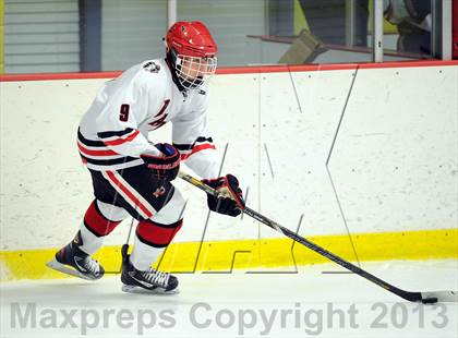 Thumbnail 2 in New Canaan vs. Greenwich (FCIAC Quarterfinal) photogallery.