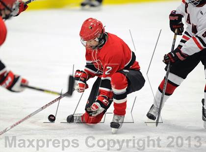 Thumbnail 2 in New Canaan vs. Greenwich (FCIAC Quarterfinal) photogallery.