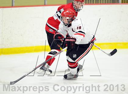 Thumbnail 3 in New Canaan vs. Greenwich (FCIAC Quarterfinal) photogallery.