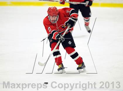 Thumbnail 2 in New Canaan vs. Greenwich (FCIAC Quarterfinal) photogallery.