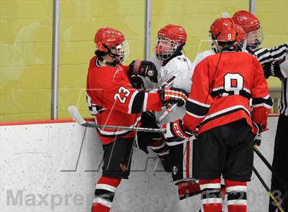 Thumbnail 2 in New Canaan vs. Greenwich (FCIAC Quarterfinal) photogallery.