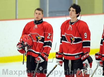 Thumbnail 3 in New Canaan vs. Greenwich (FCIAC Quarterfinal) photogallery.
