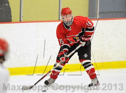 Thumbnail 3 in New Canaan vs. Greenwich (FCIAC Quarterfinal) photogallery.