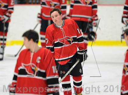 Thumbnail 3 in New Canaan vs. Greenwich (FCIAC Quarterfinal) photogallery.