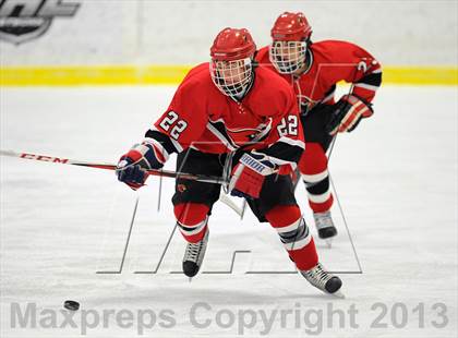 Thumbnail 3 in New Canaan vs. Greenwich (FCIAC Quarterfinal) photogallery.
