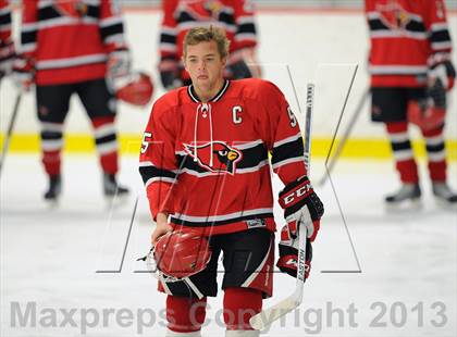 Thumbnail 3 in New Canaan vs. Greenwich (FCIAC Quarterfinal) photogallery.