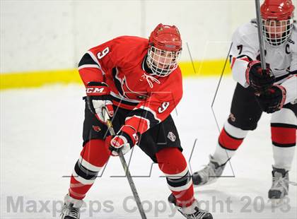 Thumbnail 2 in New Canaan vs. Greenwich (FCIAC Quarterfinal) photogallery.