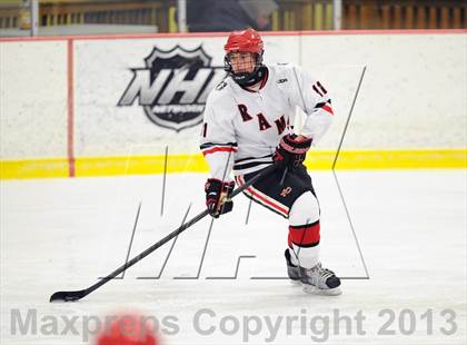 Thumbnail 1 in New Canaan vs. Greenwich (FCIAC Quarterfinal) photogallery.