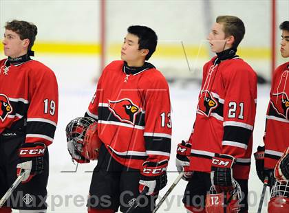 Thumbnail 3 in New Canaan vs. Greenwich (FCIAC Quarterfinal) photogallery.