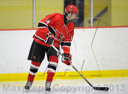 Thumbnail 2 in New Canaan vs. Greenwich (FCIAC Quarterfinal) photogallery.