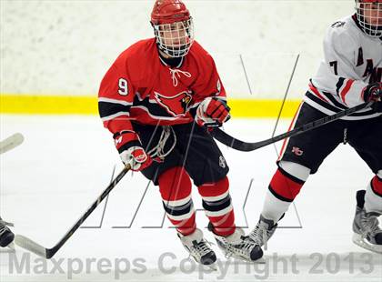 Thumbnail 2 in New Canaan vs. Greenwich (FCIAC Quarterfinal) photogallery.