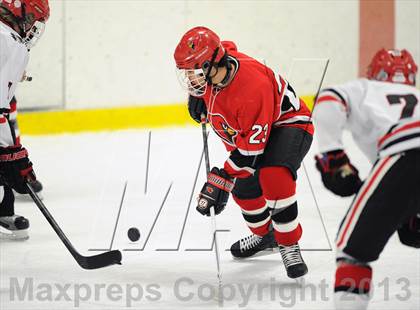 Thumbnail 2 in New Canaan vs. Greenwich (FCIAC Quarterfinal) photogallery.