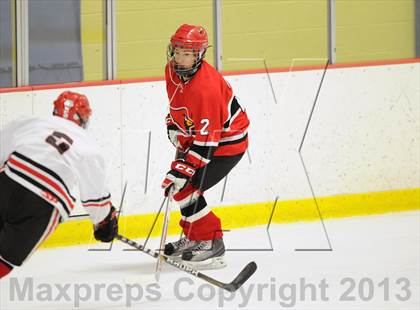 Thumbnail 3 in New Canaan vs. Greenwich (FCIAC Quarterfinal) photogallery.