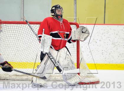 Thumbnail 2 in New Canaan vs. Greenwich (FCIAC Quarterfinal) photogallery.