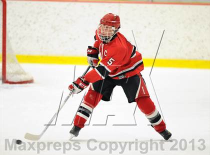 Thumbnail 2 in New Canaan vs. Greenwich (FCIAC Quarterfinal) photogallery.