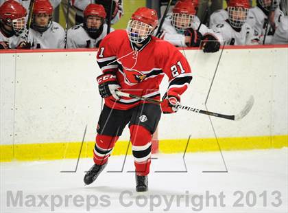 Thumbnail 3 in New Canaan vs. Greenwich (FCIAC Quarterfinal) photogallery.